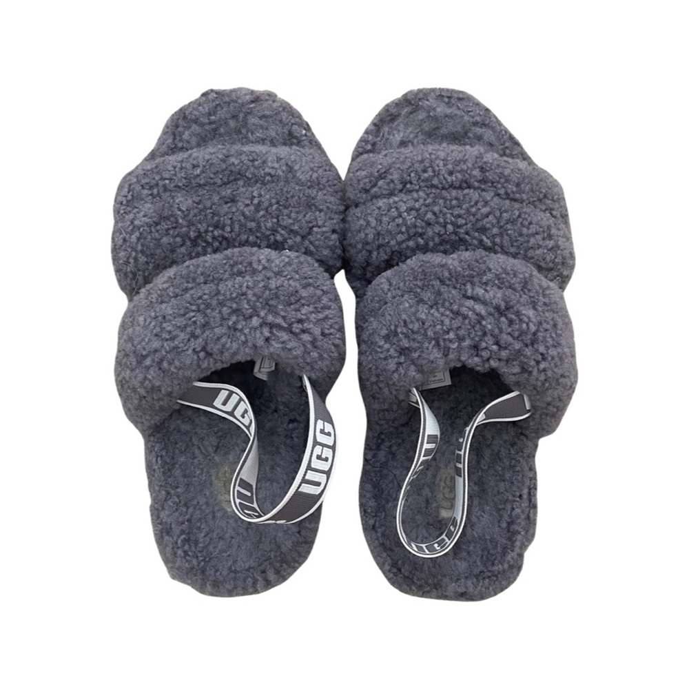 UGG Oh Fluffita platform sandals in dusty purple